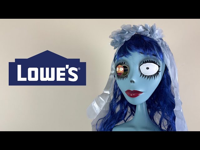Emily Animatronic 2025 Lowe's Halloween Unboxing & Demo - YouTube