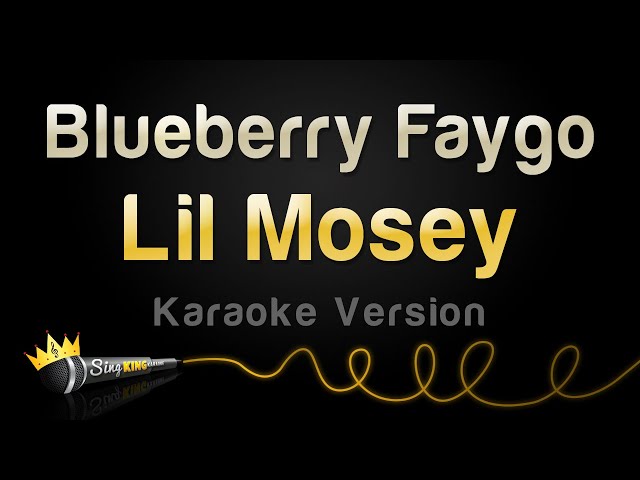 Lil Mosey - Blueberry Faygo (Karaoke Version)