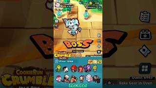 “Human Tornado!” Stage 42-30. Cool Mint Cookie Boss! Cookie Run Crumble! #shorts #cookieruncrumble