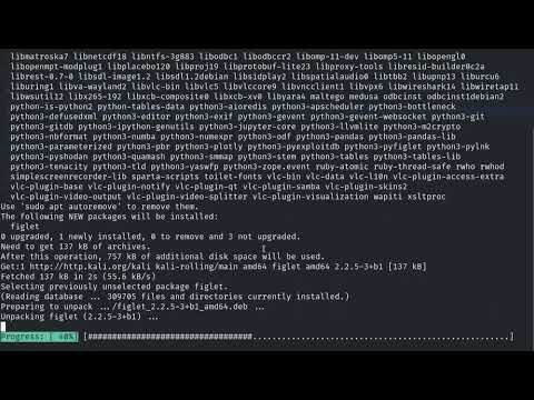Installing figlet | figlet | Linux