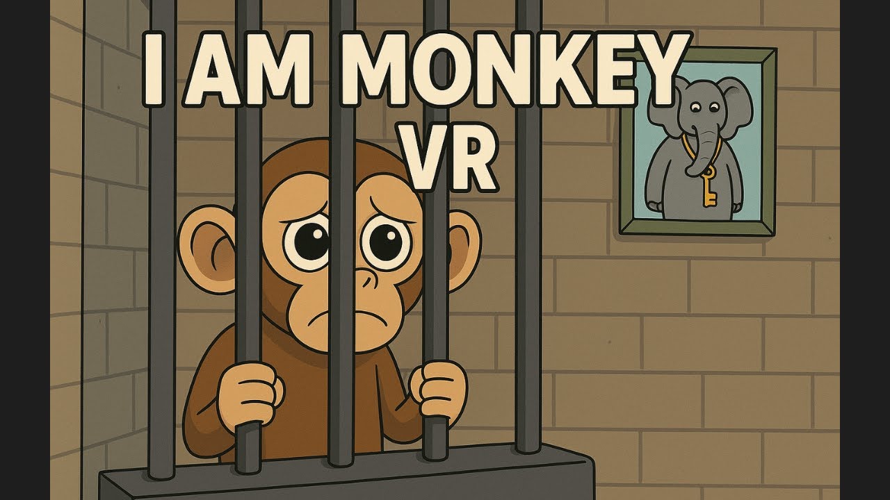 I AM MONKEY VR - I Tried to Free a Monkey in VR… It Went Wrong 😭