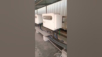 GROWATT solar string Inverter 100kw/ Inverter #solar #system #installation #solarenergy #8k #views