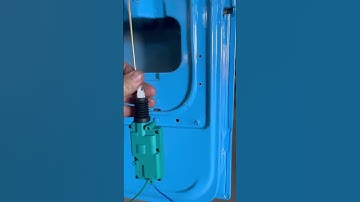 Install door lock actuators on the 1968 chevy c10 project #c10