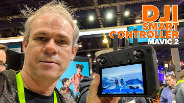 DJI Smart Controller for Mavic 2 - Hands on First look built in screen