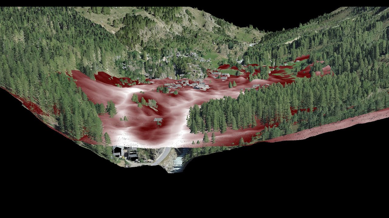 Blatten Landslide DEM comparison