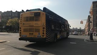 MTA NYC Bus: XN40 723 On The Bx35 @ 167th Street/Grand Concourse