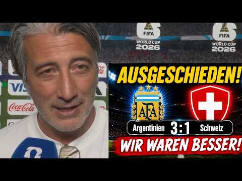 Murat Yakin after Argentina 3:1 Switzerland: "We were better than the world champions!" | Interview