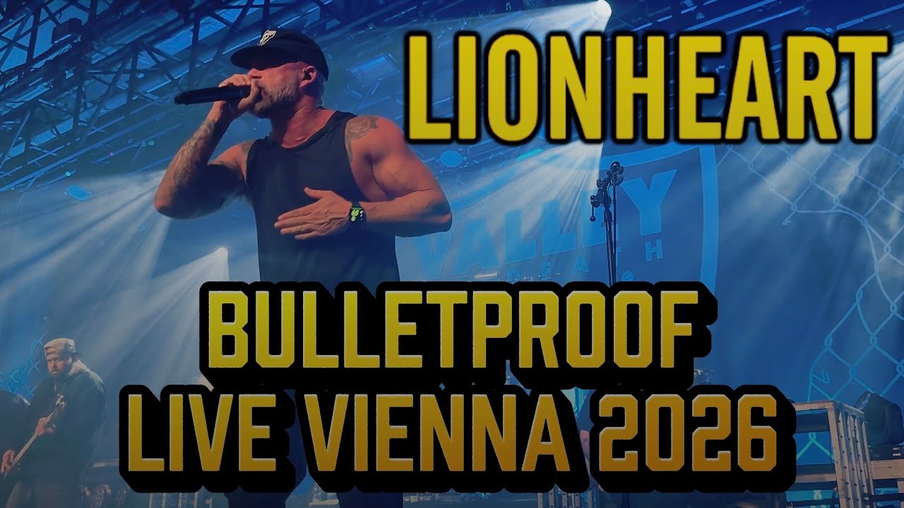 Lionheart - Bulletproof ( Live Debut Austria - New Song ) - Live Simm City Wien - Vienna 13.01.2026