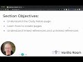 Section 1 Objectives