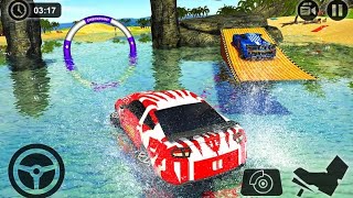 Floating Water Surfer Car Driving - Car  Water Surfer  Adventures Simulator game - Android Gameplay  screenshot 3