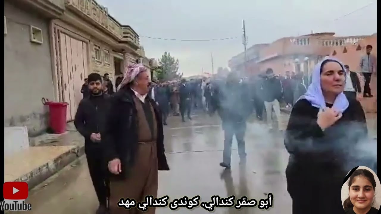 مراسيم تشييع جثمانه المرحومه ساديا سعيد حميد في قرية كندالة  مجمع مهد الله يرحمها 2024.3.9 
