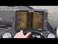 Lowrance LSS2 VS. 3D Structure Scan Side by Side Comparison