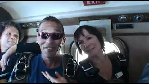 Janice Blackwell SKYDIVES!!!