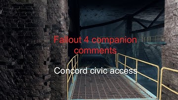 Fo4: companion comments- concord civic access.