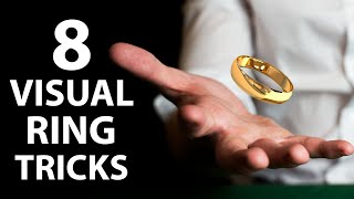 8 VISUAL Ring Tricks Anyone Can Do | Revealed