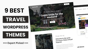 9 Best WordPress Themes for Travel Blogs 2025 | Tour Booking WordPress Theme