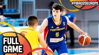 MKD v Romania - Full Game - FIBA U20 European Championship 2017