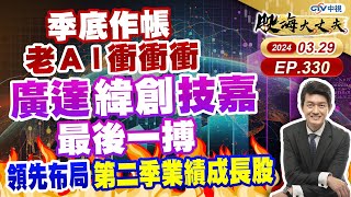 中視【股海大丈夫】20240329 #陳建誠季底作帳老衝衝衝 廣達緯創技嘉最後一搏 領先布局第二季業績成長股  #中視 #中視新聞 #股海大丈夫 #永誠國際投顧