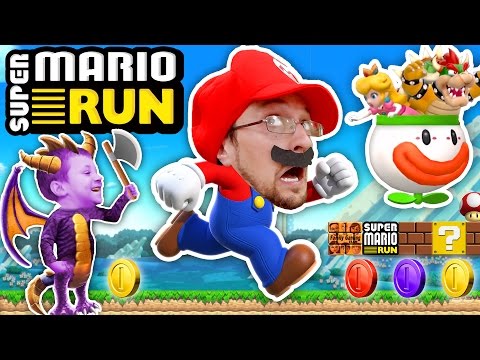 FGTEEV Mario παίζει Super Mario τρέχει! Spyro δράκος σκοτώνει Bowser