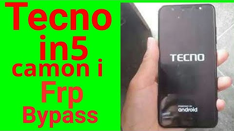 Tecno IN5 camon I frp bypaas easy solution without pc and box