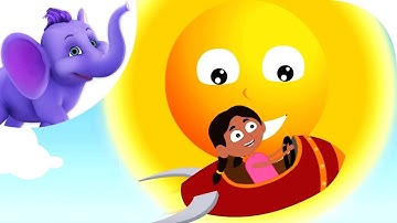 Sally Go Round The Sun - Nursery Rhyme with Karaoke