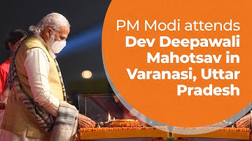 PM Modi participates in Dev Deepawali Mahotsav in Varanasi, Uttar Pradesh | PMO