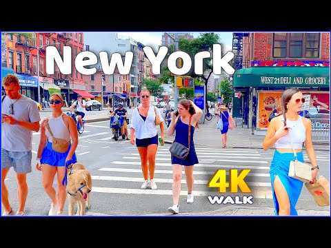 【4K】𝐖𝐀𝐋𝐊 ➜ ☘️ 𝐌𝐀𝐍𝐇𝐀𝐓𝐓𝐀𝐍 🇺🇸 USA 🇺🇸  4K video walking channel 𝐇𝐃𝐑 !