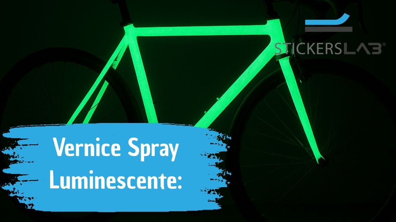 StickersLab - Vernice Spray Luminescente: Effetto Visibile anche al Buio