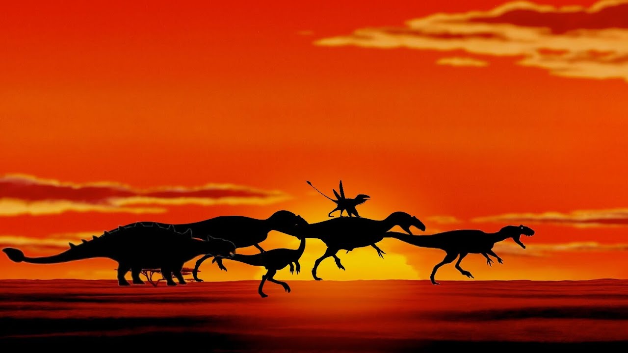 O rei allosaurus ( hakuna matata)