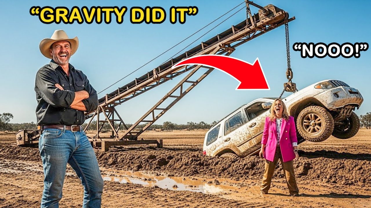 Karen Kept Parking on My Farm — So I Built a Giant Catapult and Launched Her SUV Out of My Field!