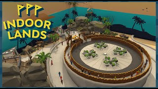 New Indoor Theme Park Builder 2021! | Indoorlands | Amusement Park Simulator