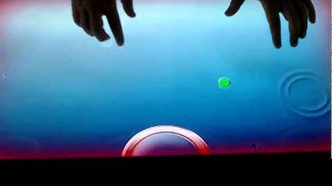 Multitouch Table Menu