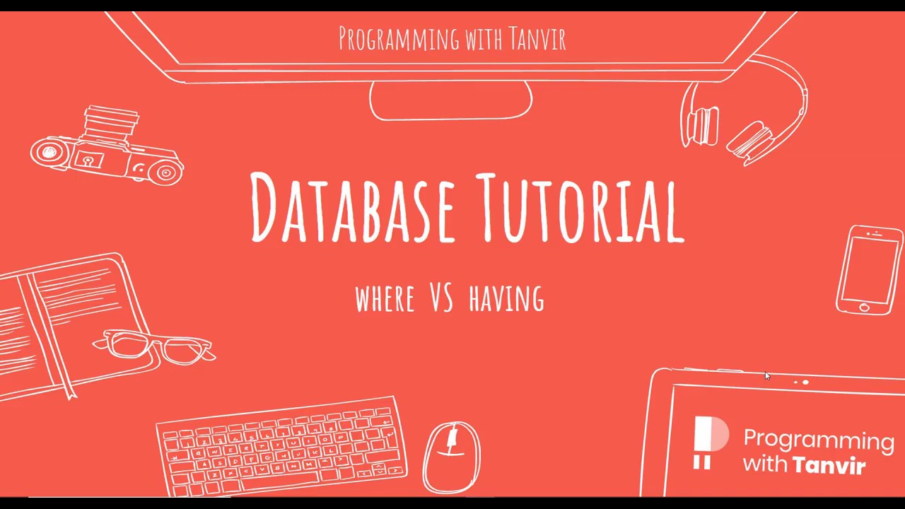 Having Clause vs Where Clause in SQL (Bangla Tutorial) - YouTube