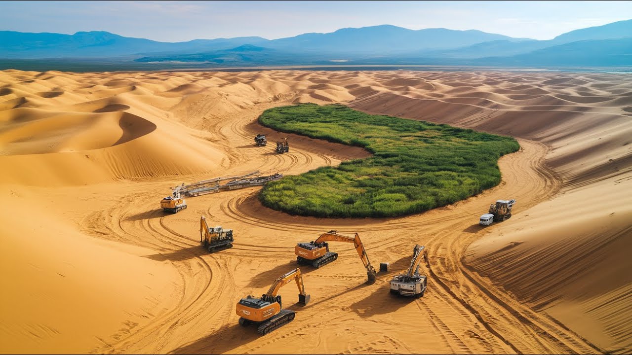 China Mexeu no Deserto e o Resultado Está Chocando Até os Especialistas