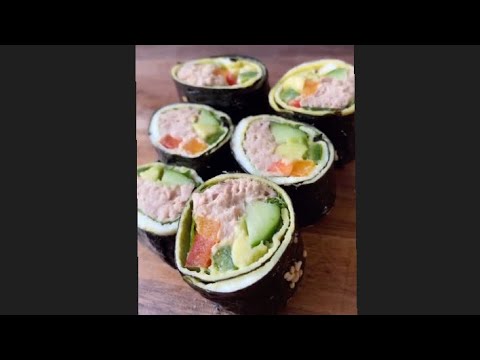 How to make Keto Kimbap -   #shorts