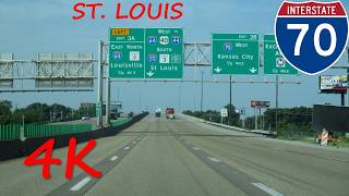 ⁴ᴷ Interstate 70 (St. Louis, MO) westbound [4K VIDEO]