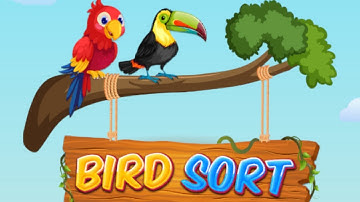 Bird Sort Color Puzzle Game 3D Gameplay Video for Android