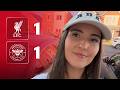 THANK YOU MO &amp; ROBBO | Liverpool 1-1 Brentford | Chloe’s Match Reaction