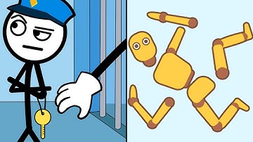 Thief Puzzle Game vs Ragdoll Break: Kick Loser — Walktrough Funny Games, ASMR Best Android Gameplay