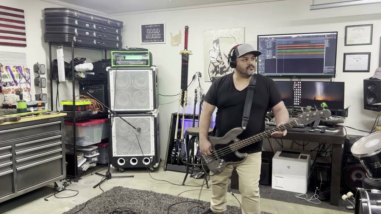 Hail to the King Bass Cover