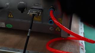 how to install max laser source and water chiller  3