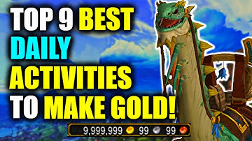 Make TONS OF GOLD w/ These 9 DAILY ACTIVITIES! WoW Dragonflight Goldmaking