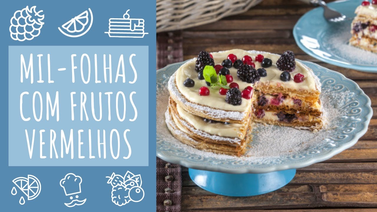 Mil Folhas de Frutos Silvestres e Queijo Mascar