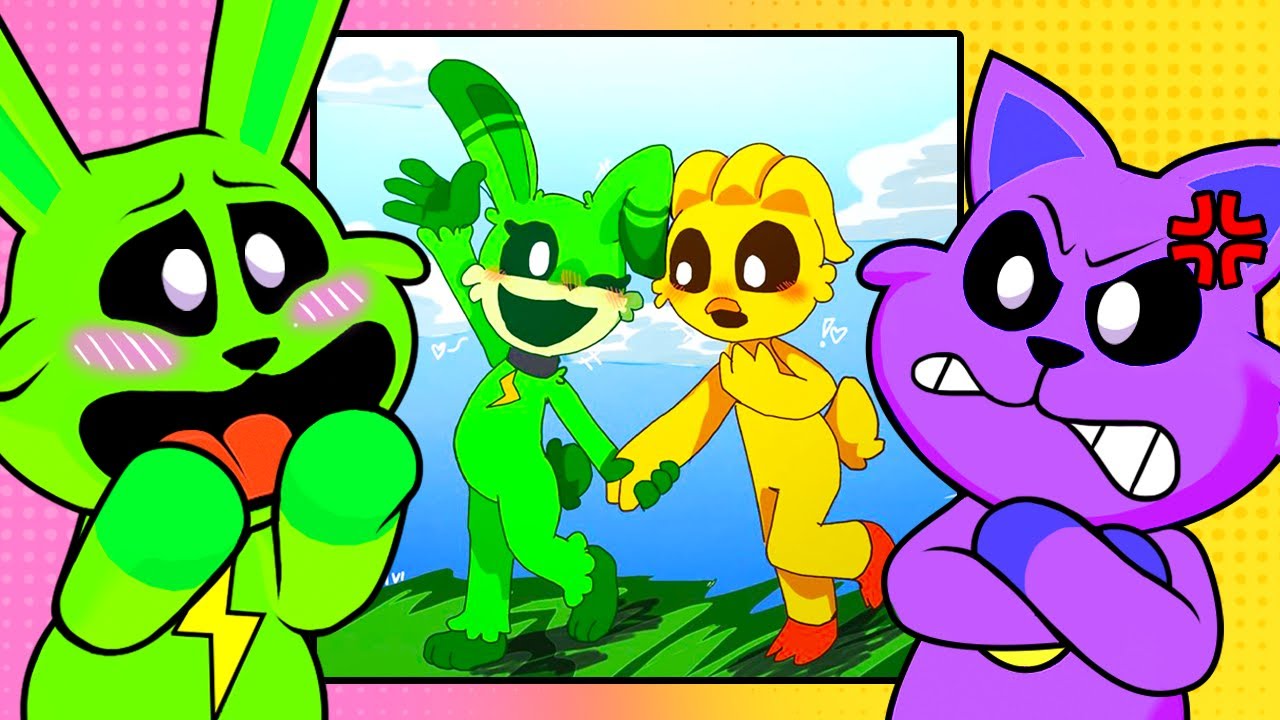 Hoppy e Catnap REAGEM As MELHORES ARTES de Smiling Critters VR