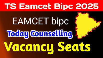 TS EAMCET BIPC 2025|EAMCET BIPC COUNSELLING DATES 2025|