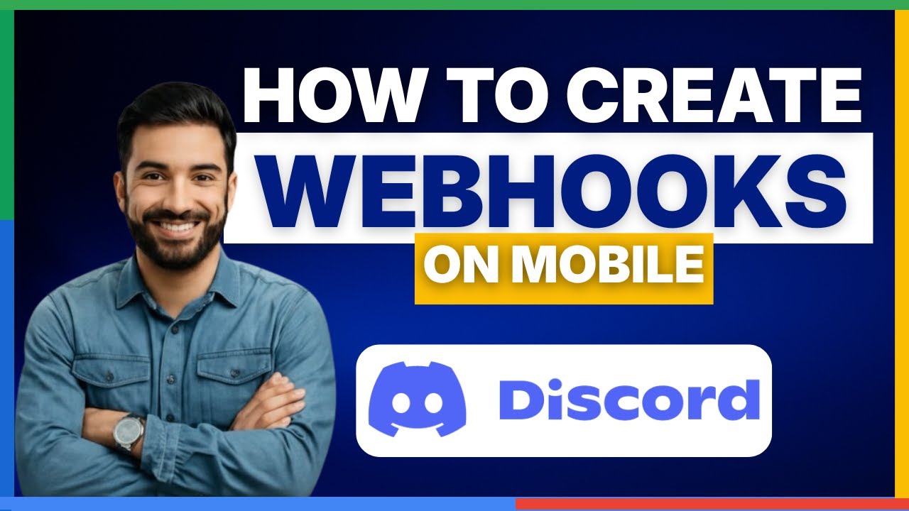How to create webhooks on Discord mobile [FULL GUIDE]