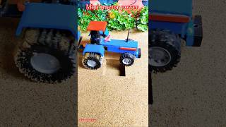 Mini DIY Tractor Construction Machine|Tractor Video🚜s#fyp #minifarming| #minitractorvideo