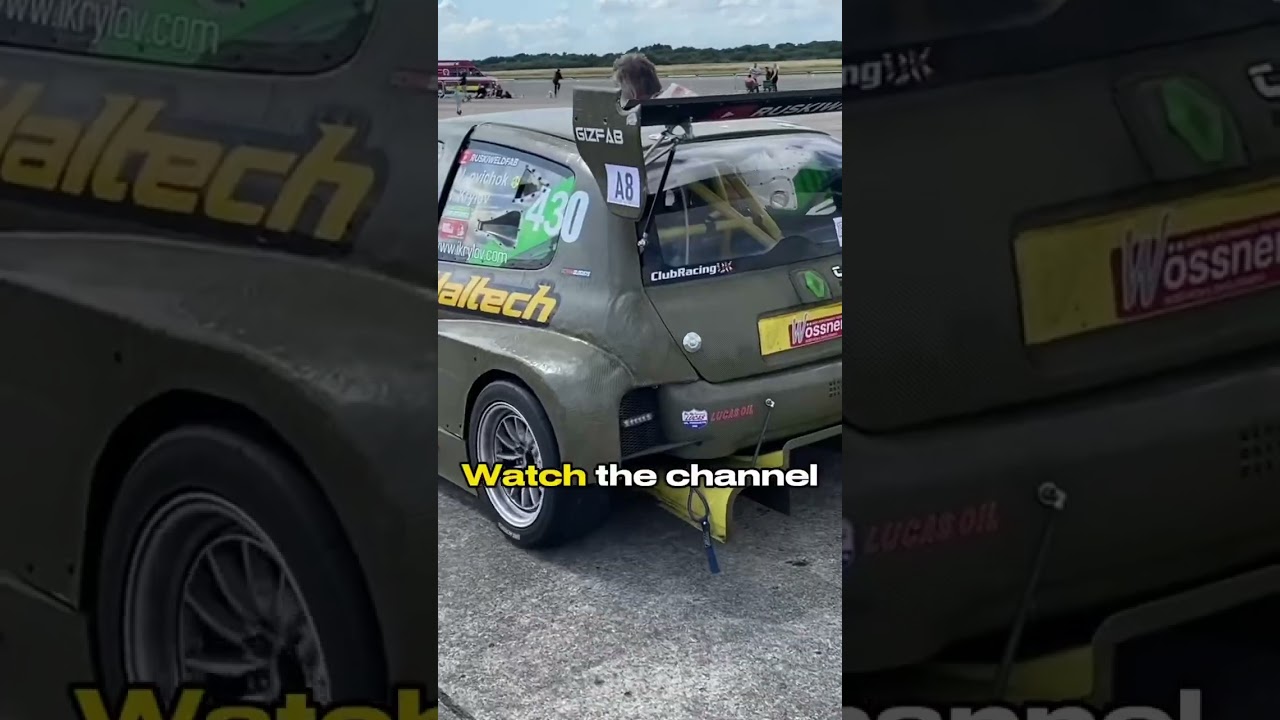 FULL CARBON KEVLAR K SWAPPED CLIO😳 Clip from our new YouTube Video at TOTB🎥 