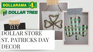 DOLLAR TREE | DOLLARAMA DIYS | ST. PATRICK'S DAY HOME DECOR | QUICK & EASY!