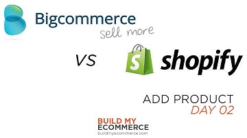 Shopify vs Bigcommerce - Add Product - Day 2